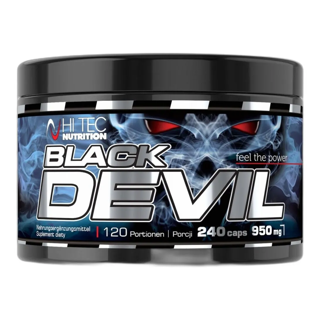 booster testosteronu black devil 240 kapsułek — zdjęcie 1