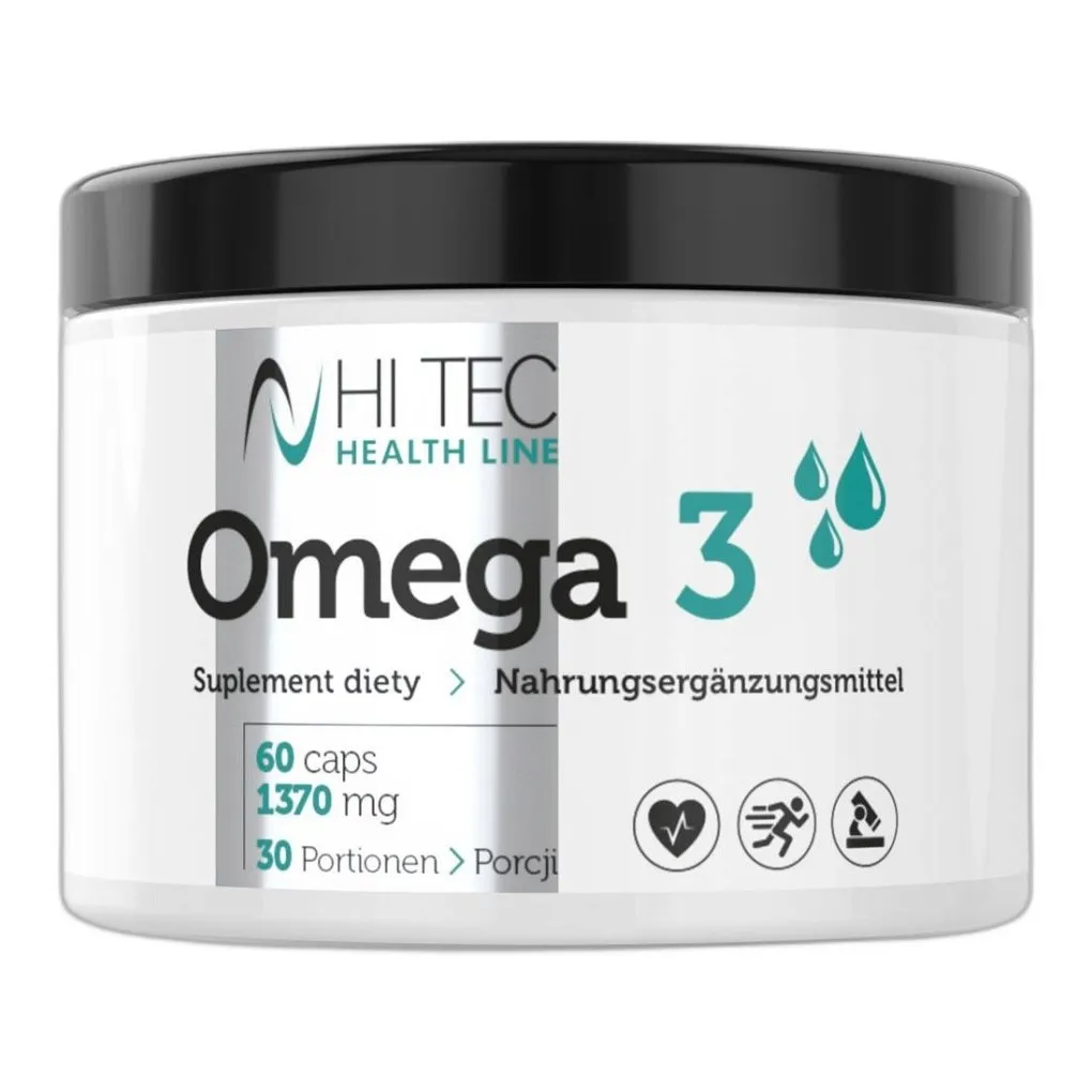 Omega 3 z witaminą E – kapsułki na wsparcie serca i mózgu — zdjęcie 1