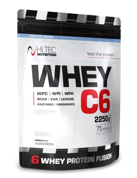 HI TEC Whey C-6 — 2250g BIAŁKO PROTEIN WPI WPH WPC